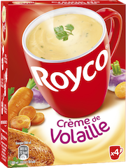 Soupe instantanée Soupe instantanée,ROYCO,les 4 sachets de 20cl