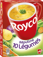 Soupe 10 légumes jardin Royco Soupe 10 légumes jardin Royco,ROYCO,x4