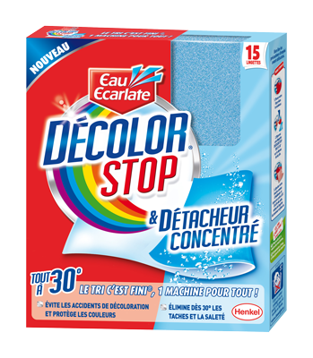 Lingettes - détacheur concentré tout à 30° Lingettes - détacheur concentré tout à 30° ,DECOLOR STOP,15 l