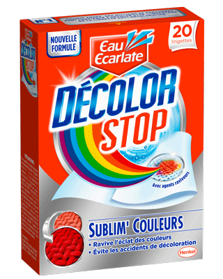 Lingettes anti décoloration Eclat & Couleurs - Décolor Stop Lingettes anti décoloration Eclat & Couleurs - Décolor Stop,EAU ECARLATE,la boite de 20