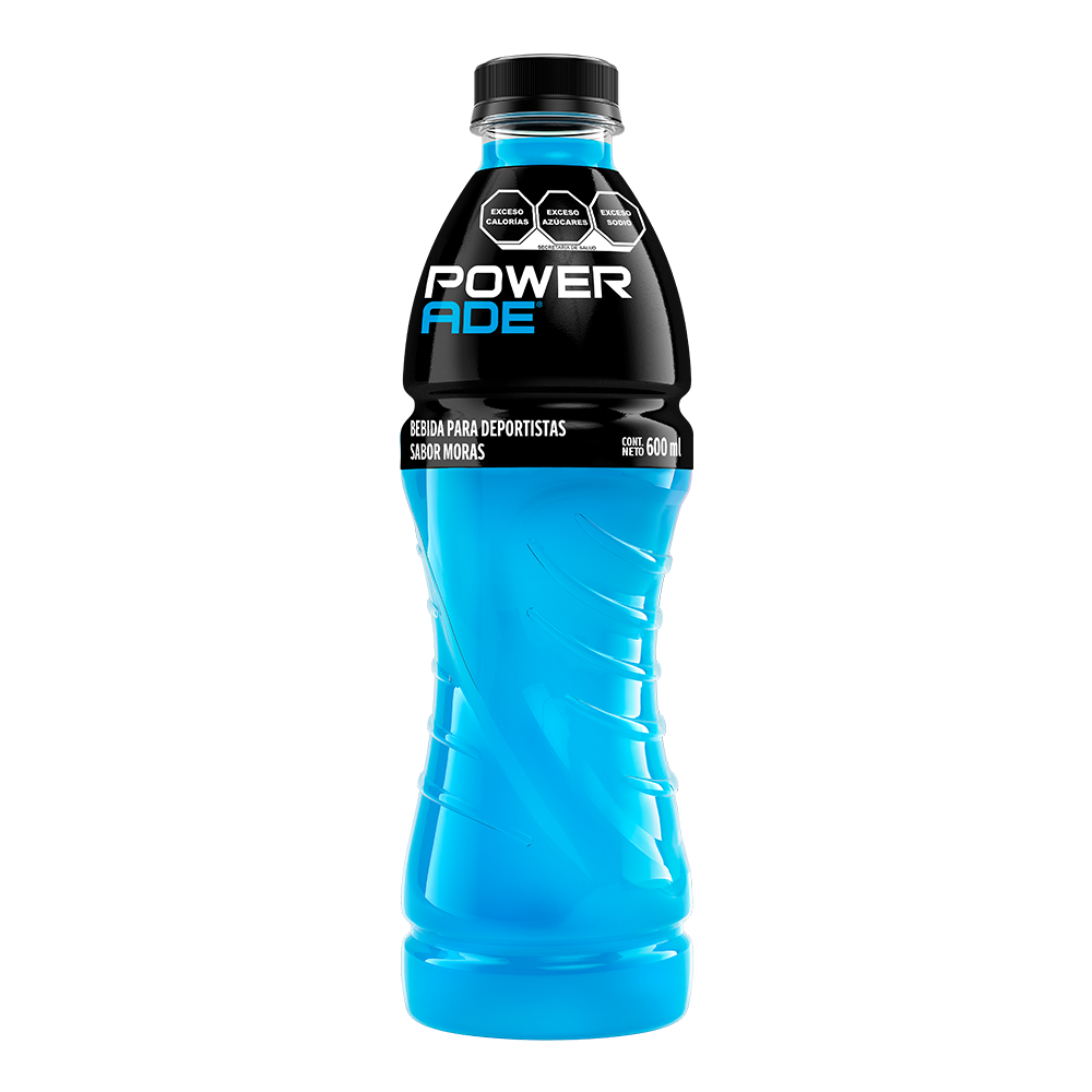 Bebida para deportistas Powerade sabor moras 500 ml