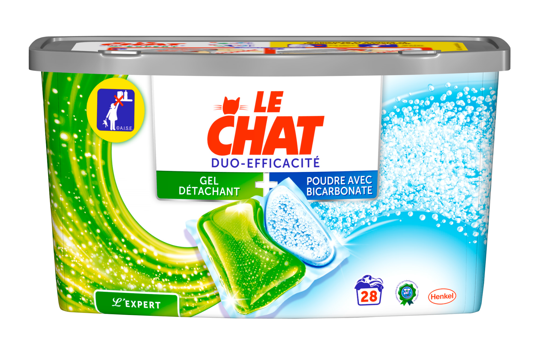 Lessive duo-efficacité Le Chat Lessive duo-efficacité Le Chat,LE CHAT,les 30 doses