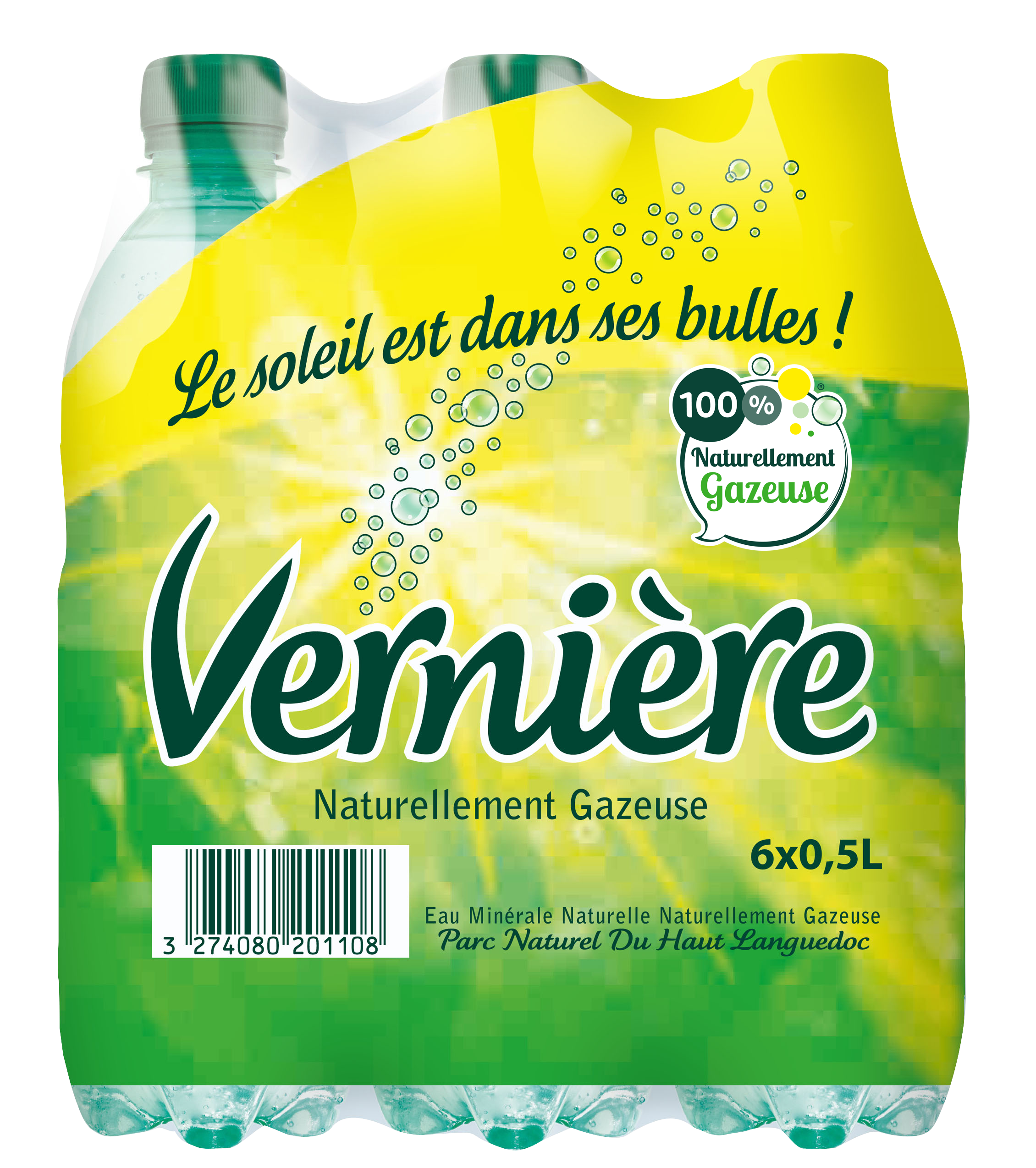 Eau Minérale Gazeuse du Haut-Languedoc 6 x 125 cl Eau Minérale Gazeuse du Haut-Languedoc 6 x 125 cl,VERNIERE,