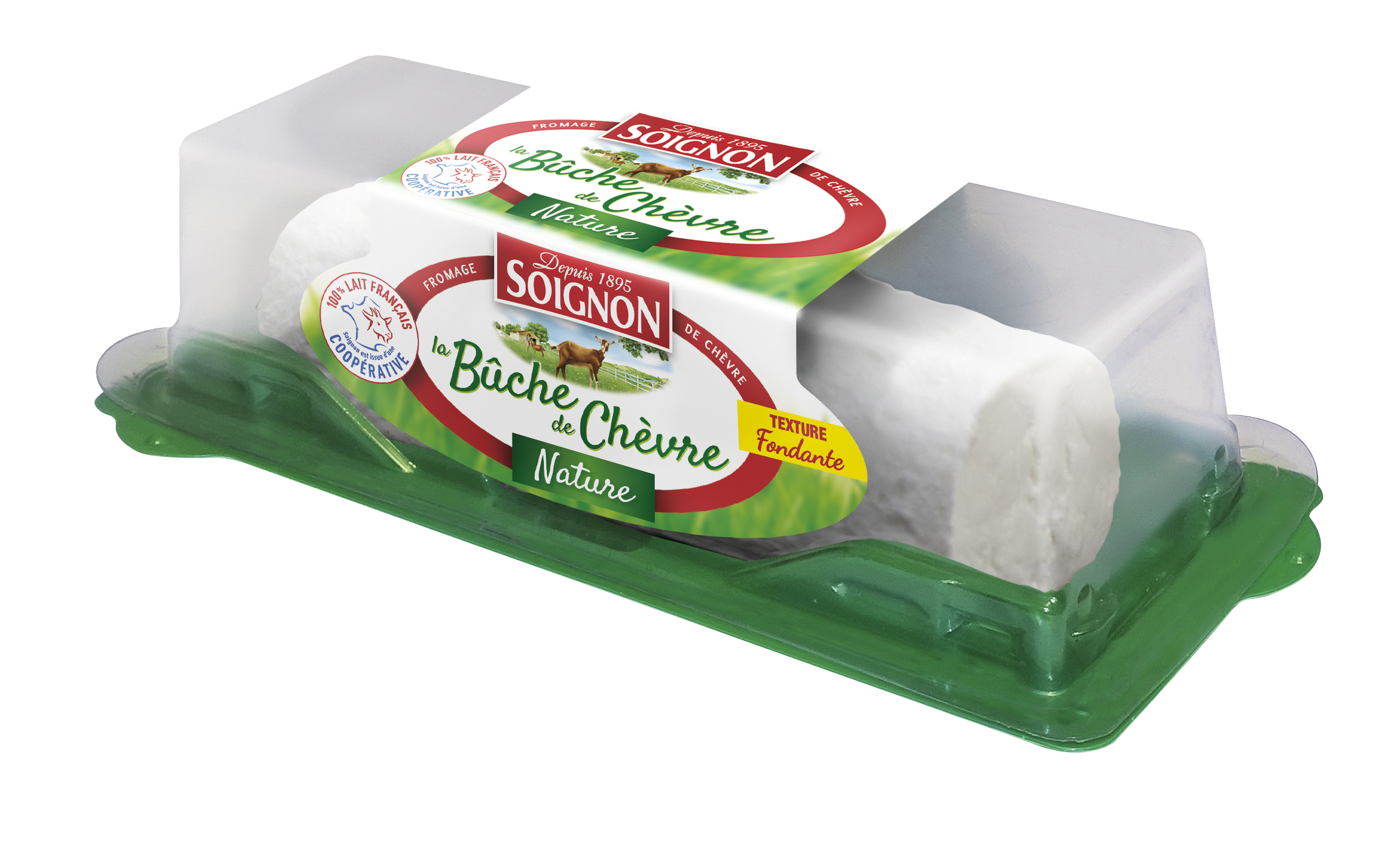La Bûchette de chèvre doux et frais La Bûchette de chèvre doux et frais,SOIGNON,la bûchette de 150 g